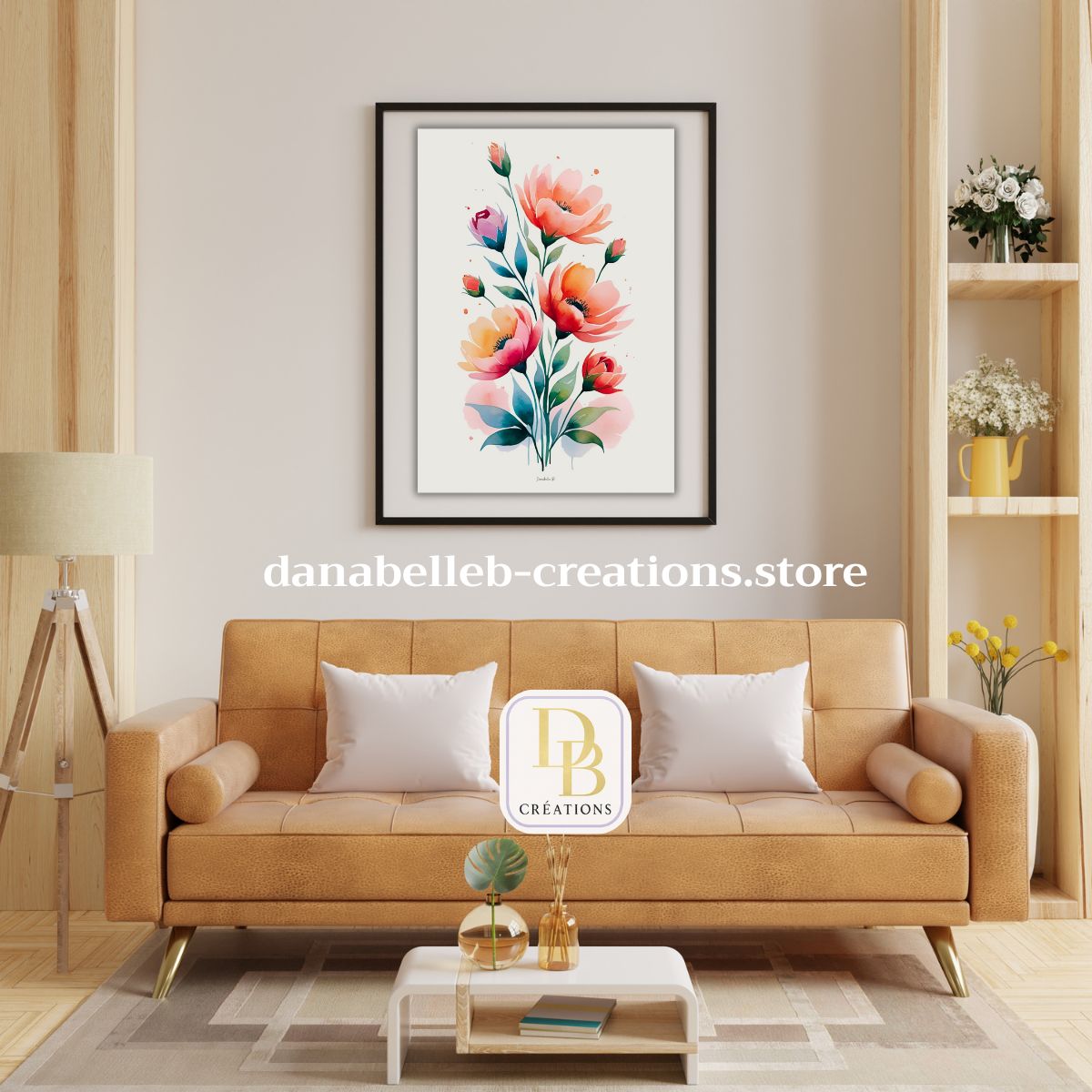 Collection 12 Posters Harmonie florale à télécharger et à imprimer