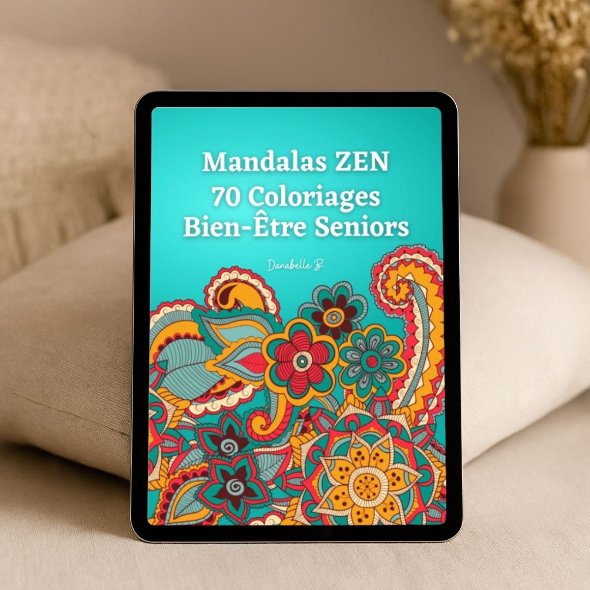 Ebook à télécharger - Mandalas zen coloriages bien-être pour seniors